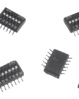 218-2LPS 开关 《 SWITCH SLIDE DIP SPST 25MA 24V    》