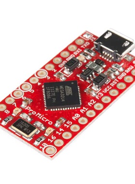 DEV-12640 开发板 《 PRO MICRO ATMEGA32U4 5V/16MHZ    》