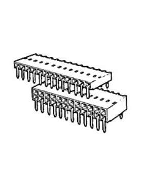89883-316LF  《 CONN RCPT 32POS 0.1 GOLD PCB R/A    》