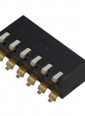 A6SR-6104 开关 《 SWITCH PIANO DIP SPST 25MA 24V    》