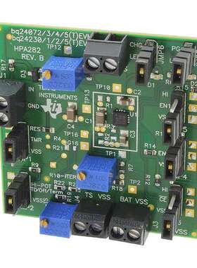BQ24072TEVM 开发板 《 EVAL MODULE FOR BQ24072T    》