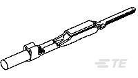 316834-1 连接器 《 CONN TAB 20-22AWG CRIMP TIN    》