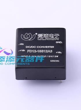 FD12-18S12A3  《 Vin=9V~36V Vout=12V 1A    》