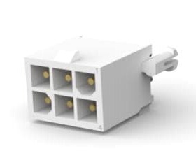 1-770178-1 连接器 《 CONN HEADER VERT 6POS 4.14MM    》
