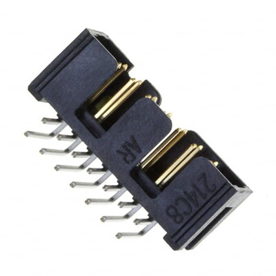 D2514-5002-AR 连接器 《 CONN HEADER R/A 14POS 2.54MM    》