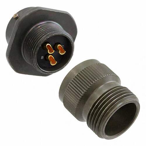 PT01A-12-3P 连接器 《 CONN RCPT MALE 3POS SOLDER CUP    》