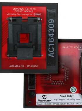 AC164309 开发板 《 MODULE SKT FOR PM3 44PLCC    》