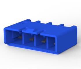 2-1376384-3 连接器 《 CONN HEADER VERT 4POS 5MM    》