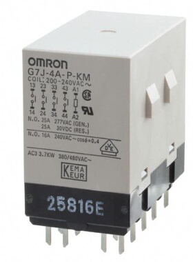 G7J-4A-P-KM AC200/240  Omron