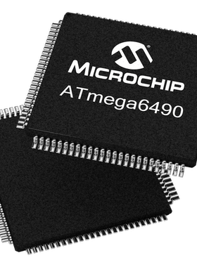 ATMEGA6490V-8AU 芯片 《 IC MCU 8BIT 64KB FLASH 100TQFP    》