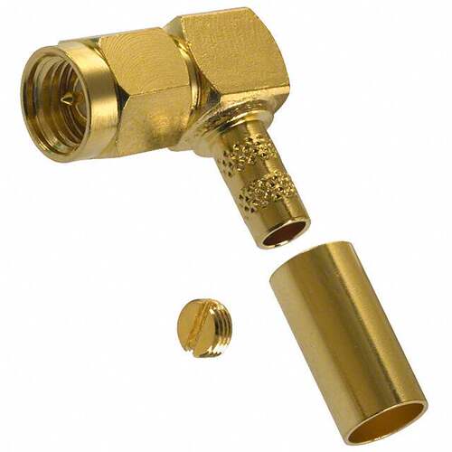 901-9874 连接器 《 CONN SMA PLUG R/A 50 OHM SOLDER    》