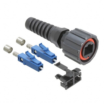 17-300030 连接器 《 CONN FIBER LC PLUG DUPLX    》