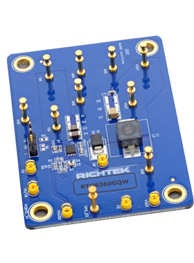 EVB_RTQ6360GQW 开发板 《 EVAL MODULE FOR RTQ6360GQW    》
