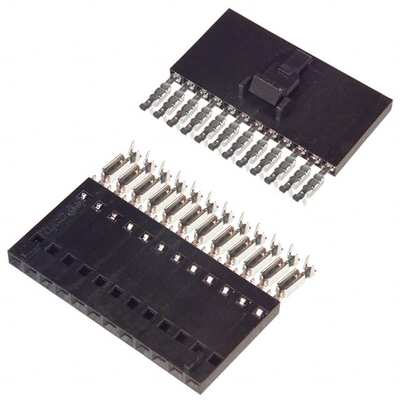 1-103958-1 连接器 《 CONN RCPT 12P IDC 22-26AWG GOLD    》