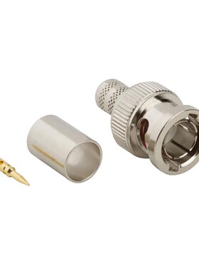 031-70542 连接器 《 CONN BNC PLUG STR 75 OHM CRIMP    》