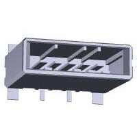 1-177665-2 连接器 《 CONN HEADER SMD 5POS 3.81MM    》