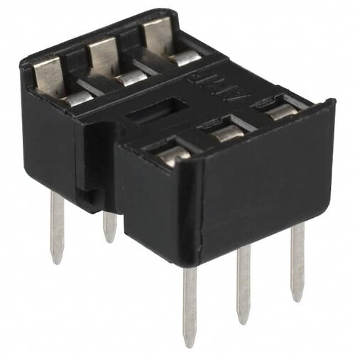 2-641296-4 连接器 《 CONN IC DIP SOCKET 6POS GOLD    》