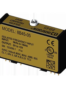 8B45-05 传感器，变送器 《 FREQUENCY INPUT MODULE    》
