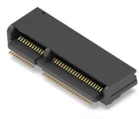 2199119-4 连接器 《 CONN M.2 FMALE 67POS 0.020 GOLD    》
