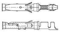 1-163083-2 连接器 《 CONN SOCKET 16-18AWG SILVR CRIMP    》