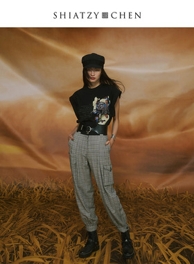SHIATZY CHEN/夏姿·陈中国风新中式印花T恤116691