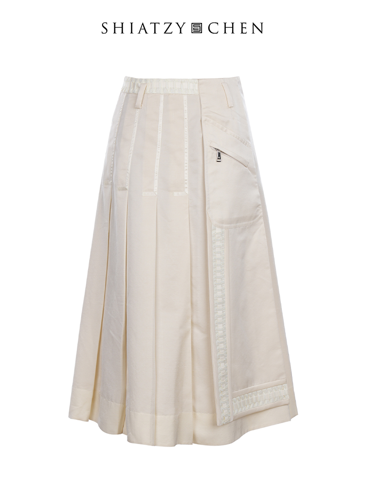 SHIATZYCHEN新中式百褶裙