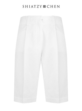 SHIATZY CHEN/夏姿·陈新中式棉质百慕大短裤116183