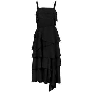 SHIATZY CHEN/夏姿·陈新中式桑蚕丝蛋糕裙连衣裙123505