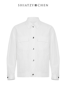 SHIATZY CHEN/夏姿·陈中国风休闲简约男士夹克外套126036