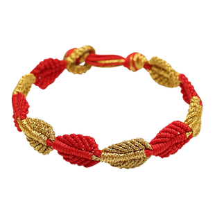 真安顺本命年驱邪平安手链手串女原创设计爱情永恒转运脚链脚串