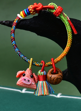 哪吒考试考研上岸金榜题名小红绳