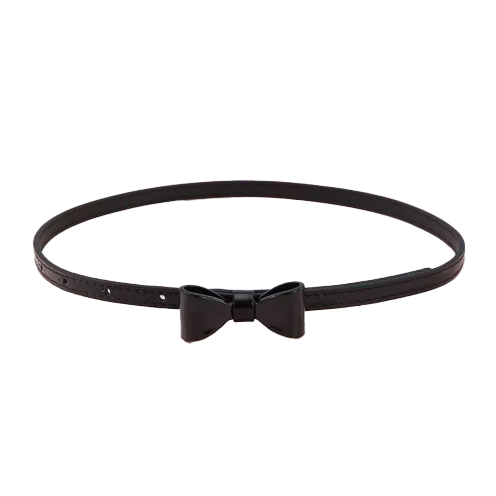 甜水仙 品牌限定腰带 蝴蝶结设计皮带