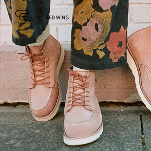 Red Wing红翼3365/3375女鞋经典款工装靴6寸马丁靴牛皮手工短靴