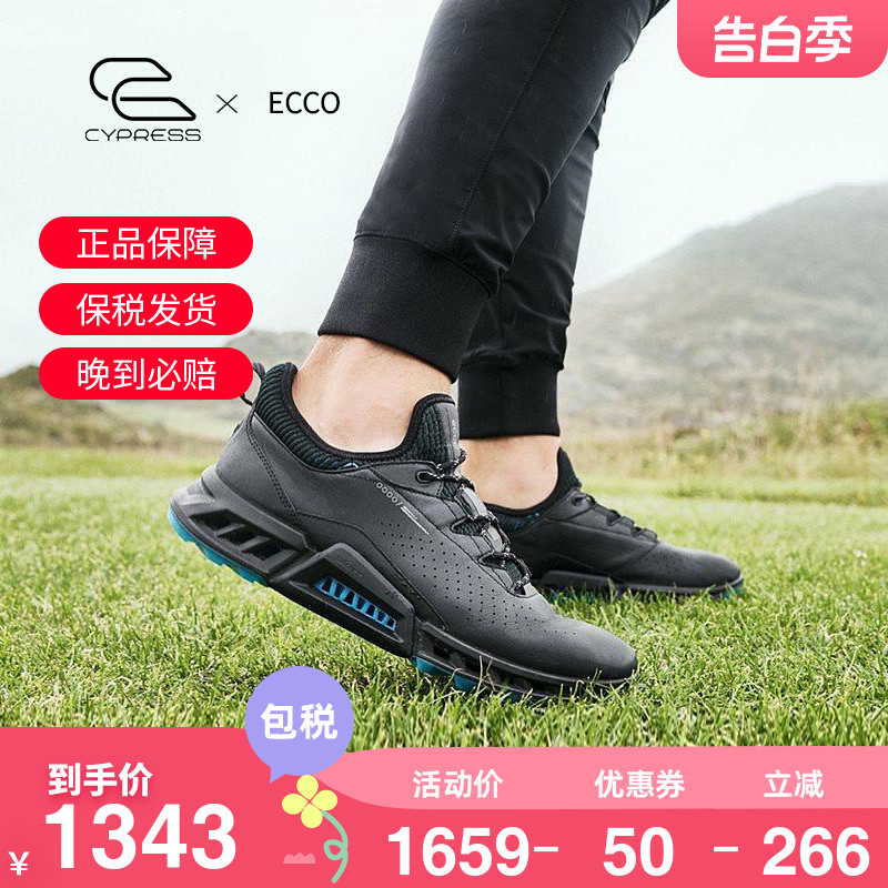 Ecco/爱步男鞋健步C4缓震运动休闲鞋时尚高尔夫鞋Golf 趣闯130404 流行男鞋 时尚休闲鞋 原图主图