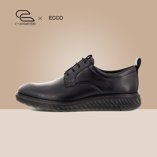 ECCO爱步适动混合正装皮鞋德比鞋