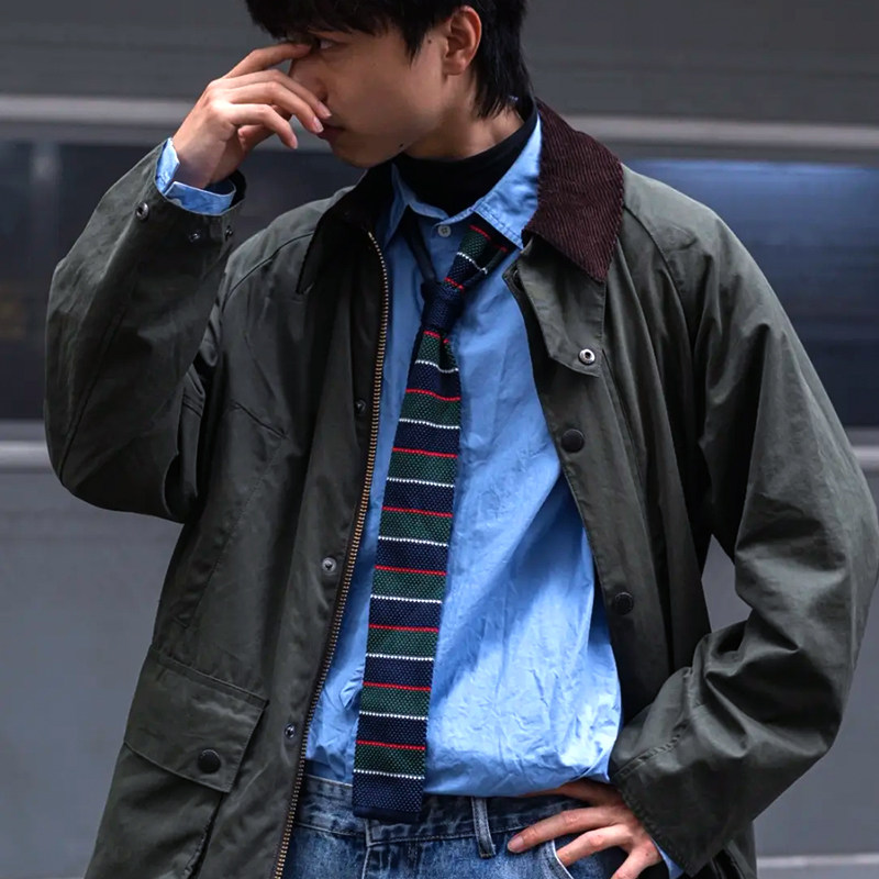 BARBOUR巴伯尔Bedale男女同款经典复古宽松油蜡夹克外套 MWX0018