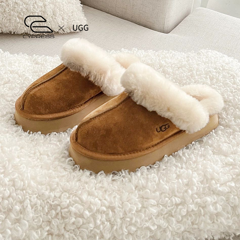 UGG冬季女款经典厚底拖鞋