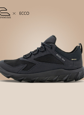 Ecco/爱步女鞋春秋网面防水防滑休闲运动鞋拼接跑步鞋 驱动820193