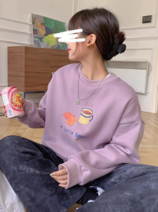 卫衣女2024春秋季新款潮牌设计感小个子宽松气质打底韩版长袖上衣