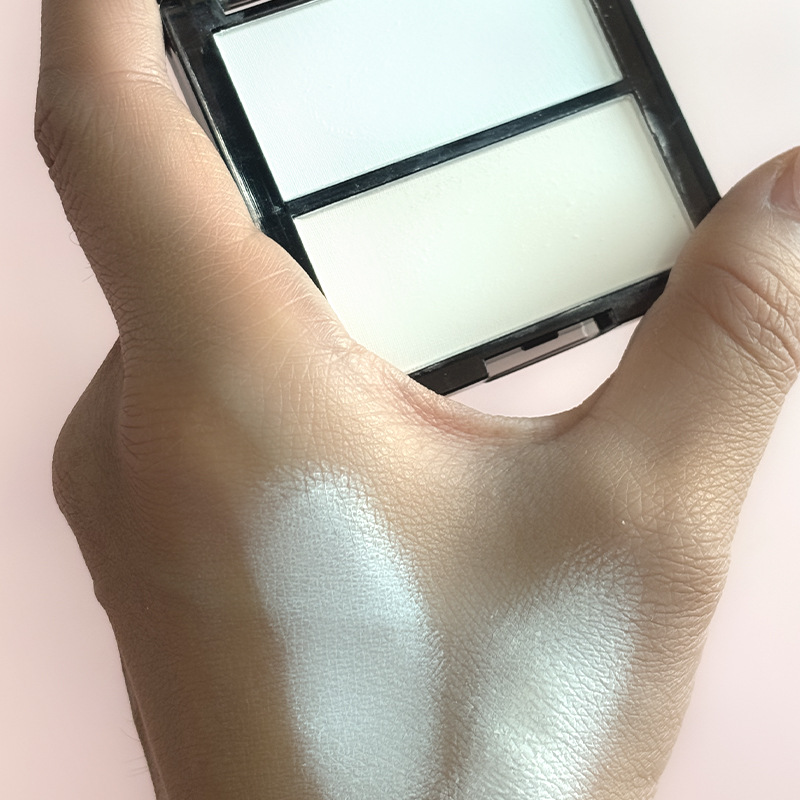 AUYK双色高光粉修容盘双色哑光面部提亮阴影水光粉鼻侧影新手女