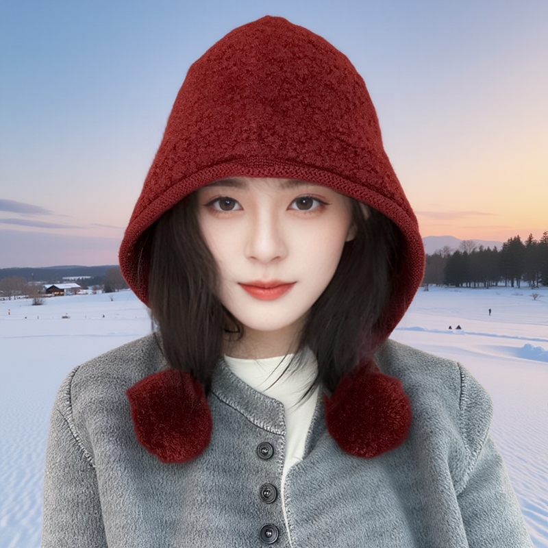 灵允雷锋帽出游休闲女冬网红同款