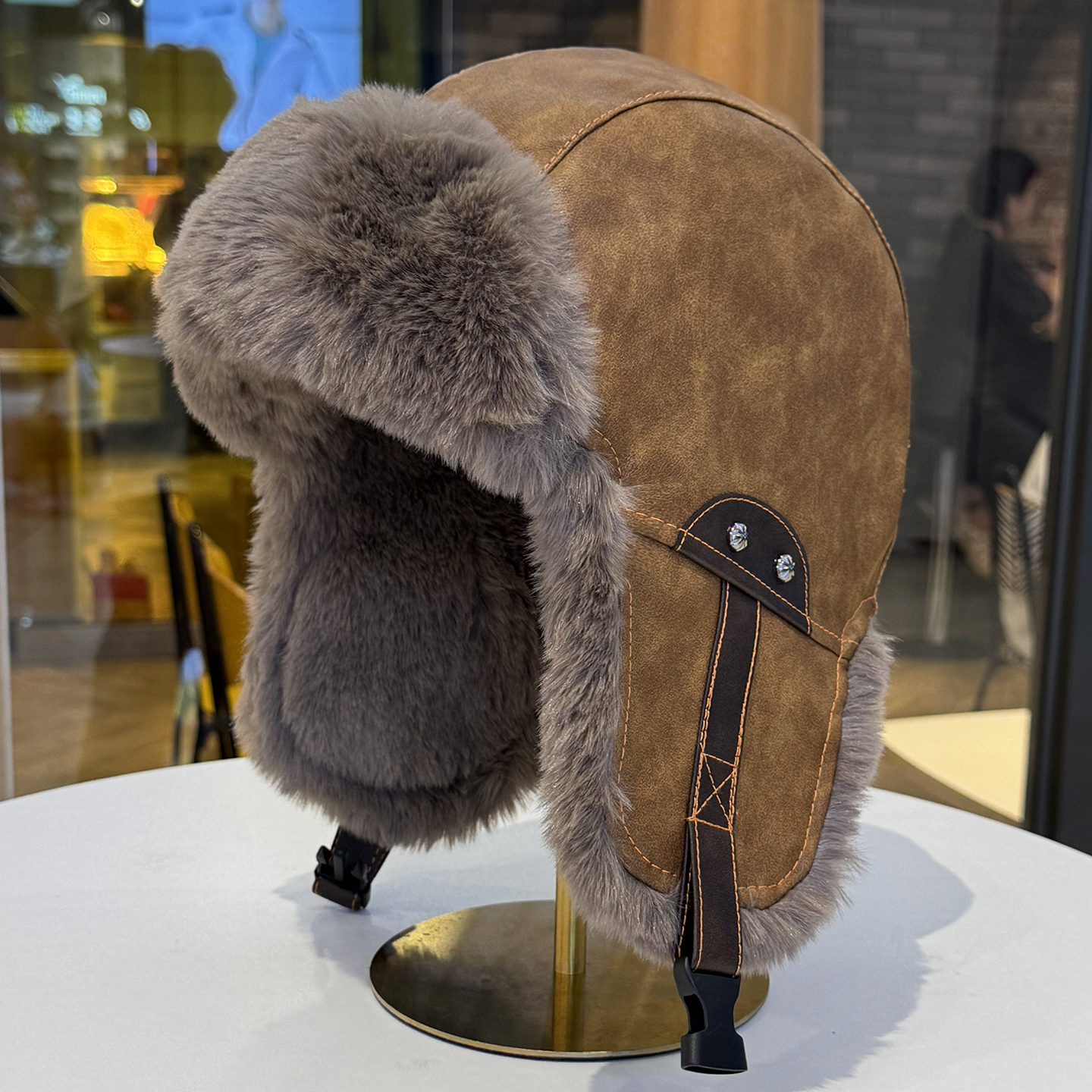 灵允雷锋帽出游休闲女冬网红同款