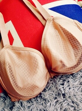 65HI70I75H85HI超大罩杯托胸深V聚拢性感蕾丝超簿透气低鸡心文胸