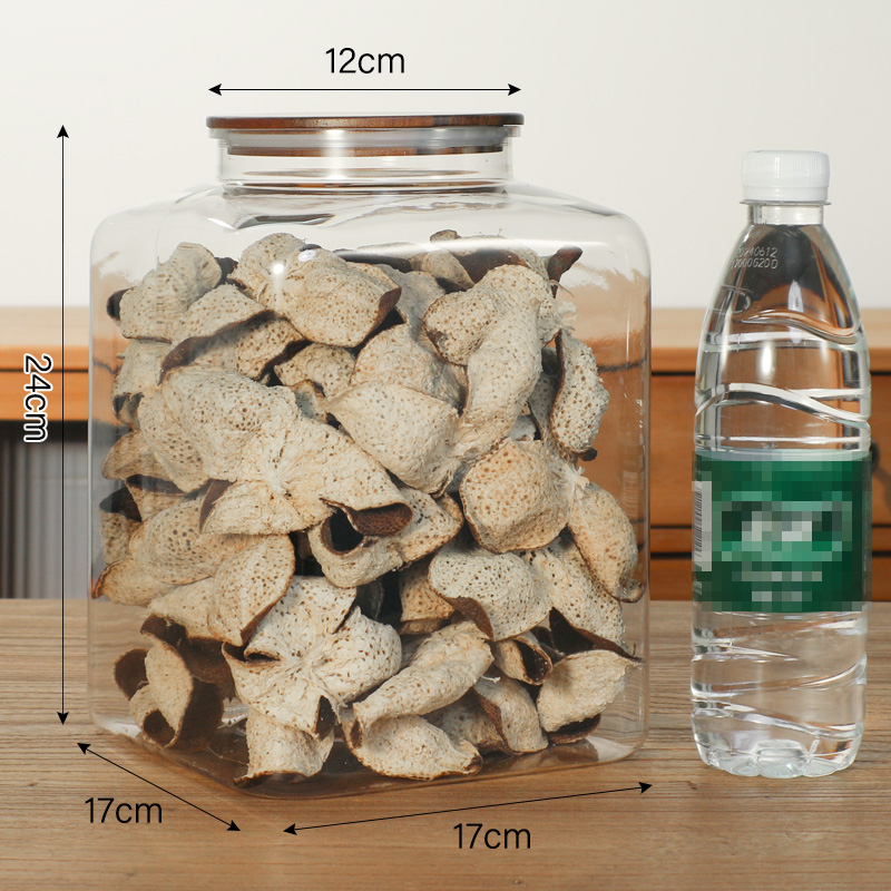 一斤装陈皮菌菇PET分装展示罐