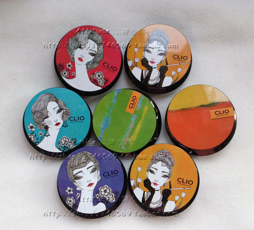 三色眼影盘clio哑光珠光不晕染