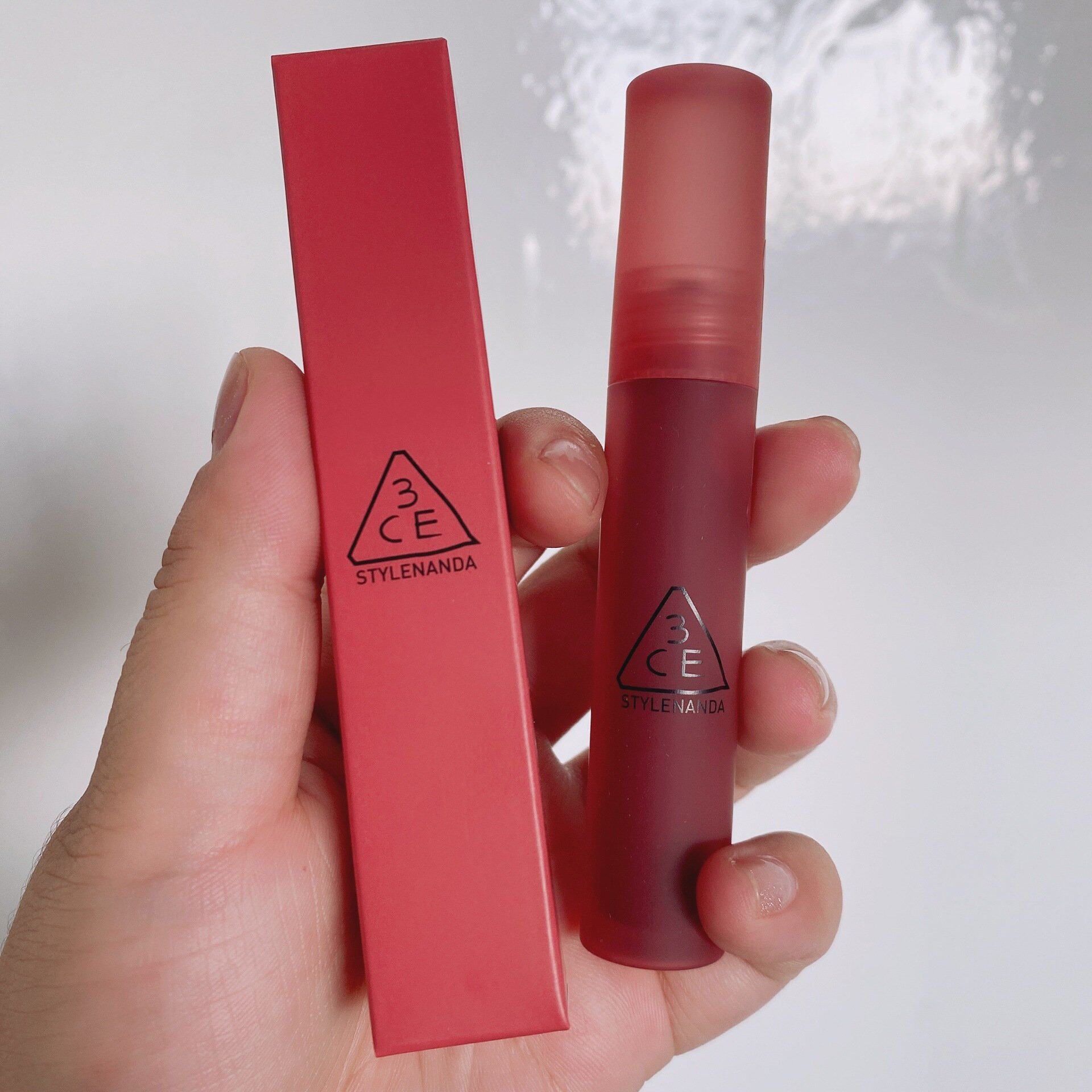 有防伪！3CE水雾系列秋冬系列唇釉眼影