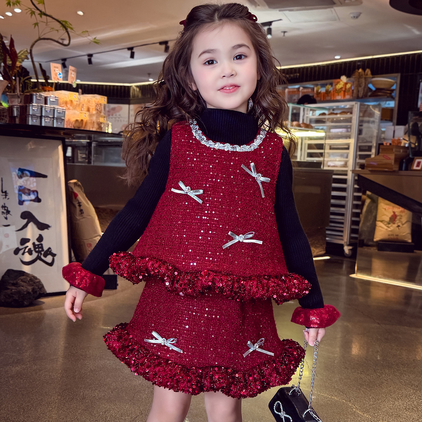 【跨年战袍】小香风套裙