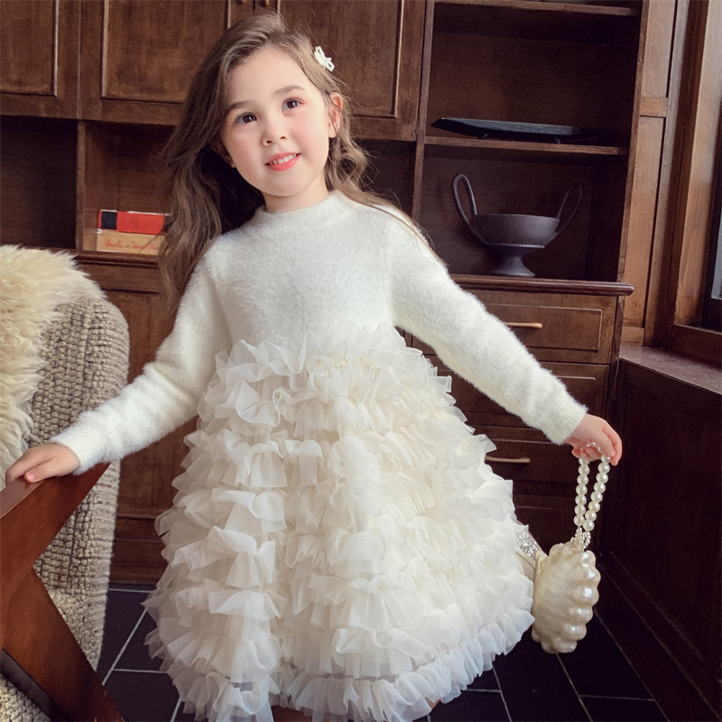 【留洋白月光】网纱蓬蓬公主裙