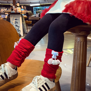 子小女孩保暖裤 米米哈罗女童加绒打底裤 儿童一体绒裤 2025新款 冬装