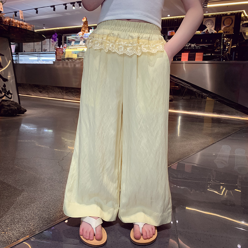 女童裤子夏装2025新款儿童宽松阔腿休闲长裤小女孩垂感直筒山本裤,童装/婴儿装/亲子装,裤子,淘宝优惠券,粉丝福利购,淘宝优惠卷